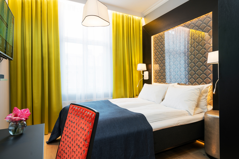 Guest room at Thon Hotel Spectrum